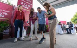 Atiende Mara Lezama en Calderitas, Othón P. Blanco, demandas de más de mil personas con apoyos y trámites resueltos