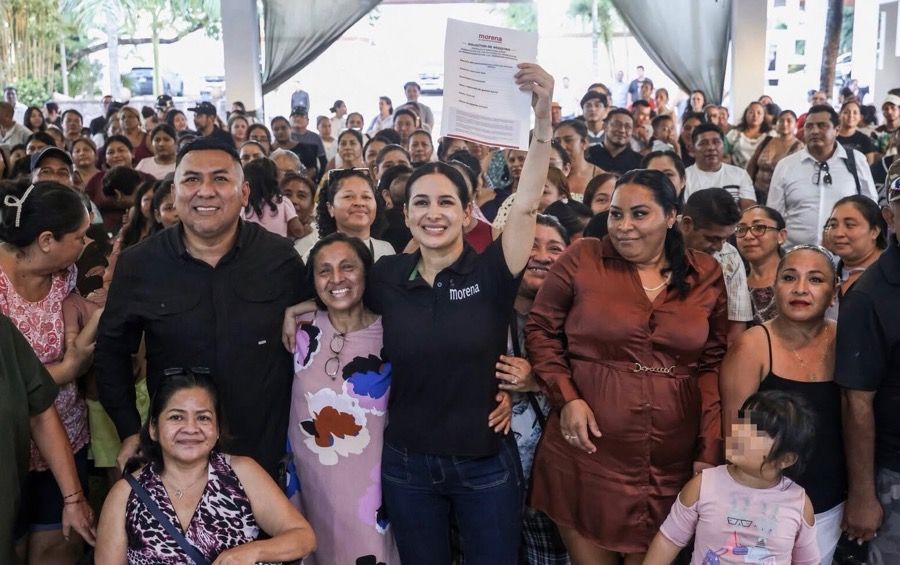 ENCUESTA | Estefanía tiene el 51% de intención de voto en la interna de MORENA en Playa del Carmen