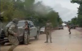 Catean fuerzas federales domicilio de Blanca Merari en Cancún